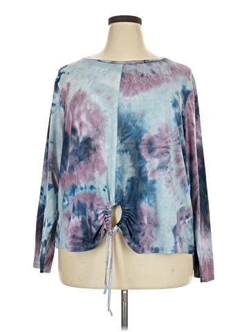 Wall Flower Long Sleeve Blouse (view 1)