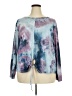 Wall Flower Tie-dye Blue Long Sleeve Blouse Size 3X - photo 1