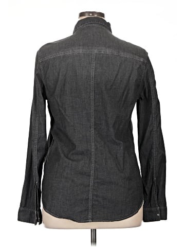 CALVIN KLEIN JEANS Long Sleeve Button-Down Shirt (view 2)
