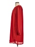 Charming Charlie 100% Polyester Solid Red Casual Dress Size L - photo 5