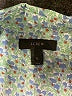 J.Crew 100% Cotton Floral Teal Long Sleeve Blouse Size 10 - photo 7