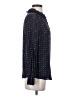 J.Crew 100% Silk Polka Dots Blue Blouse Size 2 (tall) - photo 4