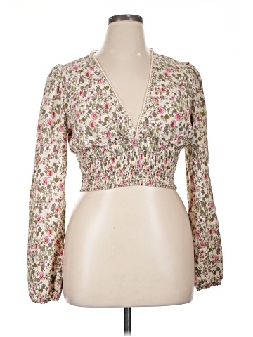 Forever 21 Long Sleeve Blouse (view 1)