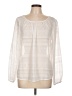 Joe Fresh Ivory Long Sleeve Blouse Size L - photo 1