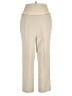 TanJay 100% Polyester Tan Dress Pants Size 14 - photo 1
