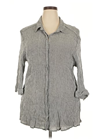 Modern Works 3/4 Sleeve Button-Down Shirt (view 1)