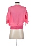 Current Air 100% Polyester Pink Short Sleeve Blouse Size S - photo 2