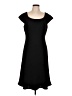 Coldwater Creek 100% Polyester Solid Black Casual Dress Size 10 - photo 1