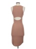 Express Solid Brown Casual Dress Size XS - photo 2