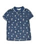 Little Lad Blue Short Sleeve Button-Down Shirt Size 6 - photo 1