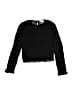 Zara Black Long Sleeve Top Size 13 - 14 - photo 1