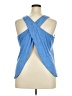 Assorted Brands Blue Sleeveless T-Shirt Size XXL - photo 2