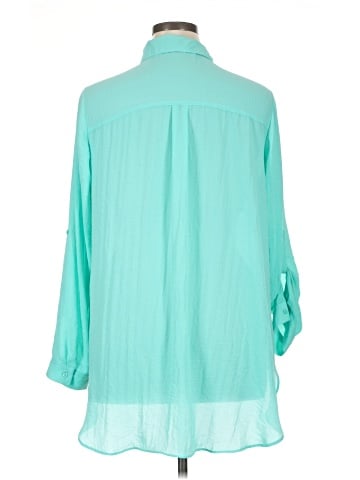 a.n.a. A New Approach Long Sleeve Blouse (view 2)