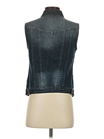 Kardashian Kollection Denim Vest (view 2)