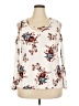 rue21 Ivory Long Sleeve Blouse Size 2X - photo 1
