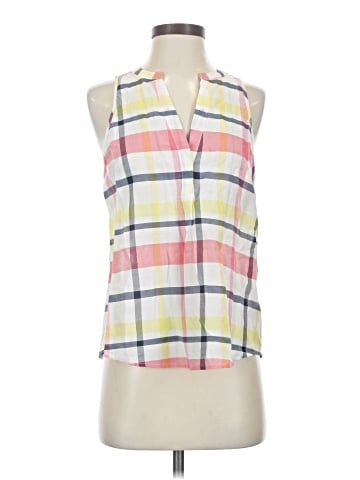 Joie Sleeveless Button-Down Shirt (view 1)