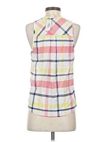 Joie Sleeveless Button-Down Shirt (view 2)