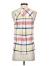 Joie Pink Sleeveless Button-Down Shirt Size XS - photo 2