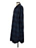 Grayson 100% Cotton Plaid Blue Casual Dress Size Sm (2) - photo 5