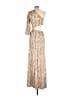 L'Agence Gold Cocktail Dress Size Sm (1) - photo 2