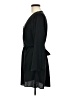 Topshop 100% Polyester Solid Black Cocktail Dress Size 8 - photo 5