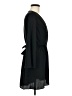 Topshop 100% Polyester Solid Black Cocktail Dress Size 8 - photo 4