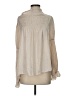 Mustard Seed 100% Polyester Tan Long Sleeve Blouse Size S - photo 1