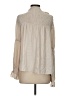 Mustard Seed 100% Polyester Tan Long Sleeve Blouse Size S - photo 2