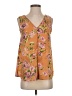 Charming Charlie Orange Sleeveless Blouse Size S - photo 1