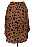 Shein Curve Animal Print Brown Casual Skirt Size 0X - photo 2
