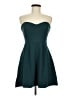 Forever 21 Solid Teal Cocktail Dress Size M - photo 1