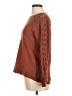 Democracy Brown Pullover Sweater Size S - photo 5