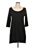 Zara Basic Solid Black Casual Dress Size L - photo 1