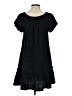 Dylan 100% Cotton Solid Black Casual Dress Size XS - photo 2