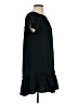 Dylan 100% Cotton Solid Black Casual Dress Size XS - photo 4