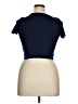 Shein Blue Short Sleeve Turtleneck Size XL - photo 2