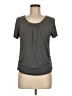Ekouaer Gray Short Sleeve Top Size M - photo 1