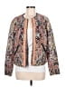 CATHERINE Catherine Malandrino 100% Cotton Paisley Pink Jacket Size M - photo 1