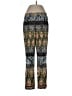 New Directions Print Blue Casual Pants Size L - photo 1