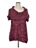 Gold Drama 100% Acrylic Burgundy Pullover Sweater Size 1X - photo 1