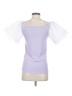 Bibi Purple Short Sleeve Top Size S - photo 2