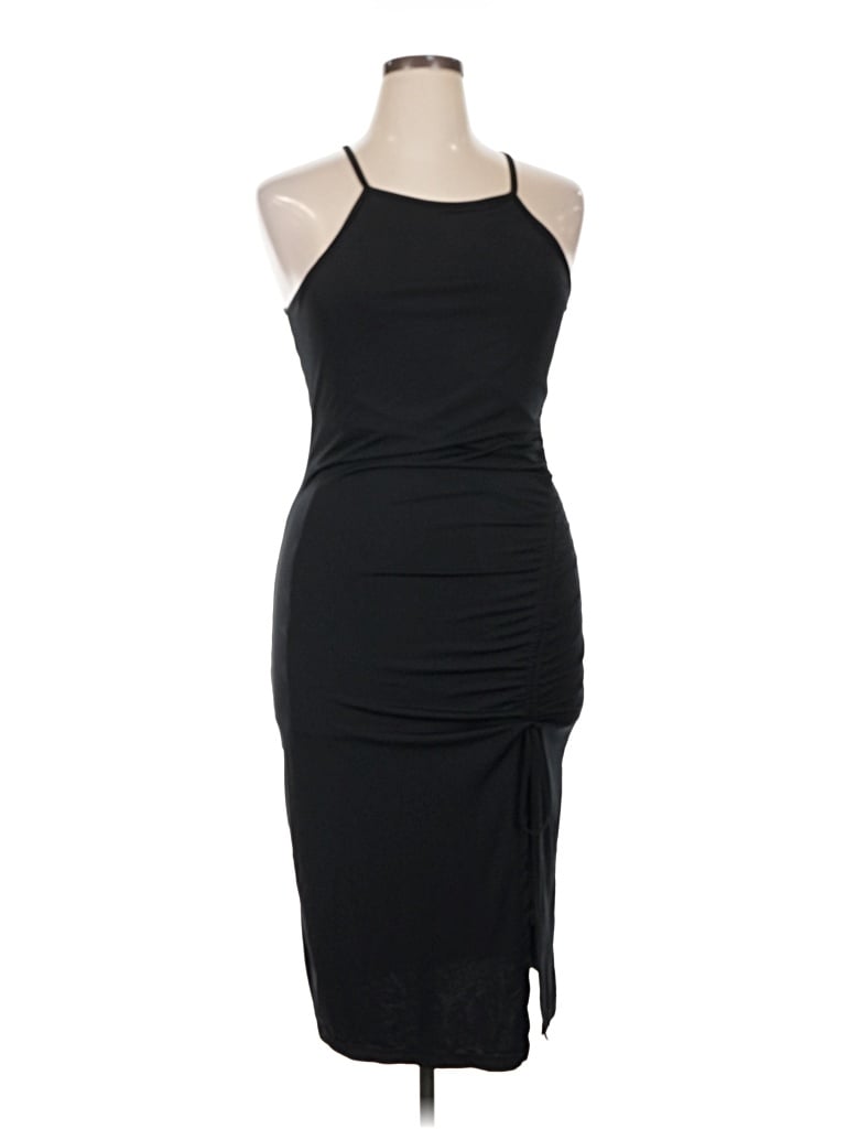 Pre-owned Planet Gold Cocktail Dress In Black