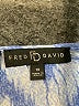 Fred David Blue 3/4 Sleeve Blouse Size 1X - photo 8