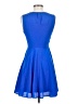 Express 100% Polyester Solid Blue Cocktail Dress Size 0 - photo 2