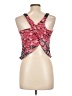 Angie 100% Rayon Pink Sleeveless Blouse Size L - photo 2