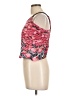 Angie 100% Rayon Pink Sleeveless Blouse Size L - photo 5