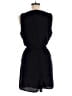 Halogen 100% Polyester Solid Black Romper Size M - photo 2