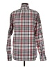 J.Crew 100% Cotton Plaid Gray Long Sleeve Button-Down Shirt Size M - photo 2