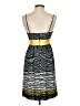 Max and Cleo 100% Polyester Stripes Yellow Casual Dress Size 4 - photo 2