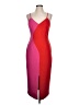 Elliatt Color Block Red Cocktail Dress Size L - photo 1